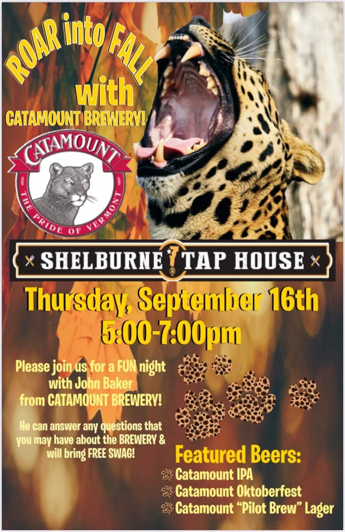 Catamount event poster