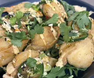 Crab Rangoon - Nacho Style