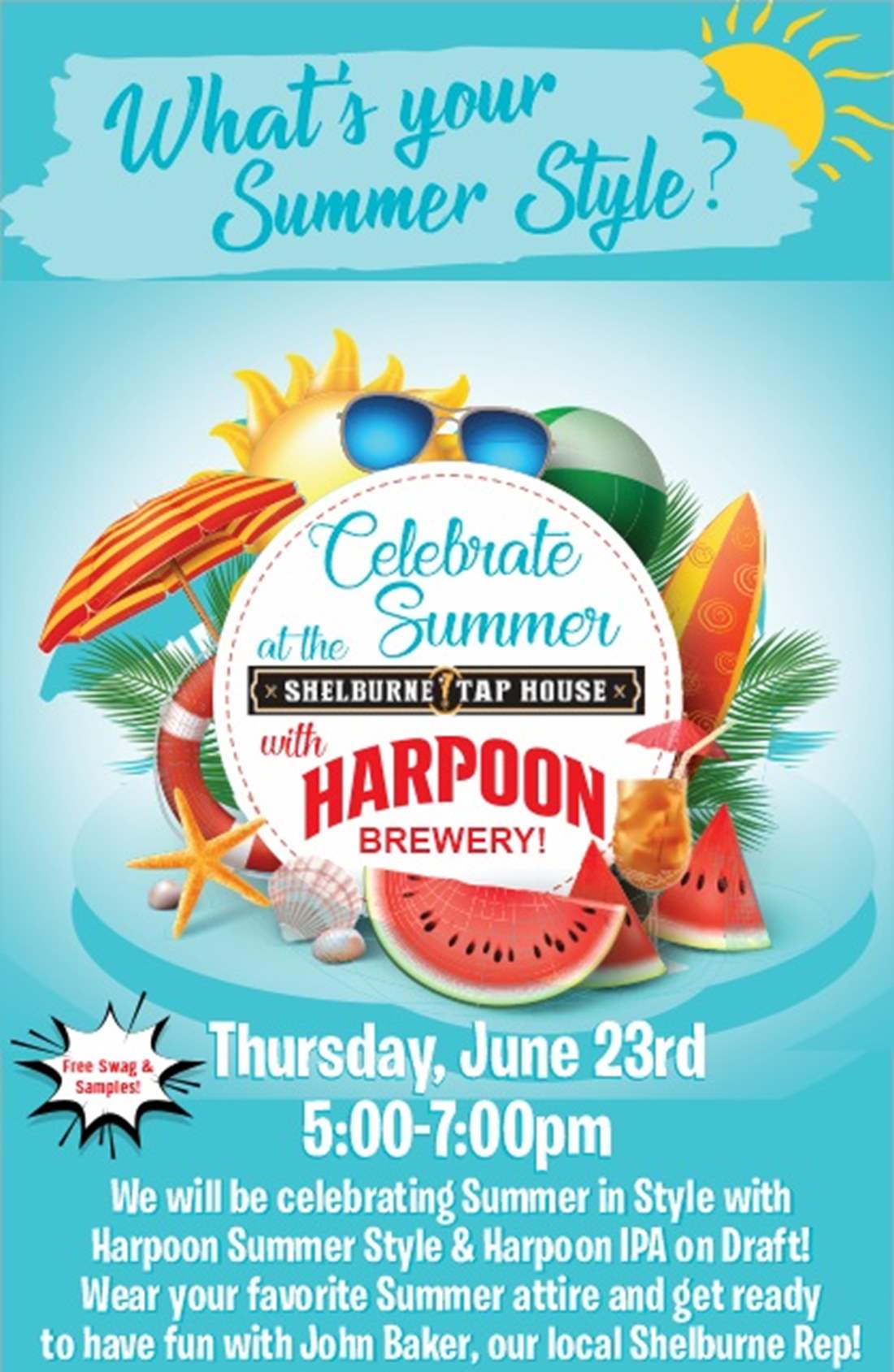 harpoon event poster