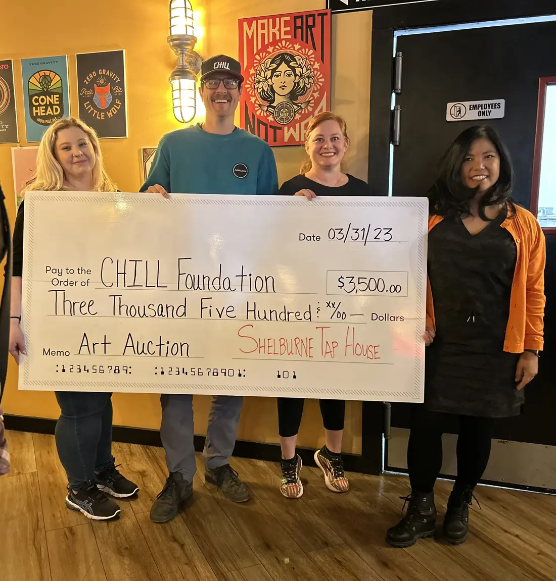 2023 Chill Donation Photo