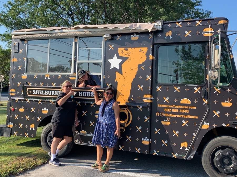 STH Food Truck with owners Barb & Rosie 