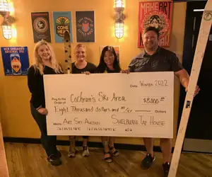 2022 Ski Show donation photo