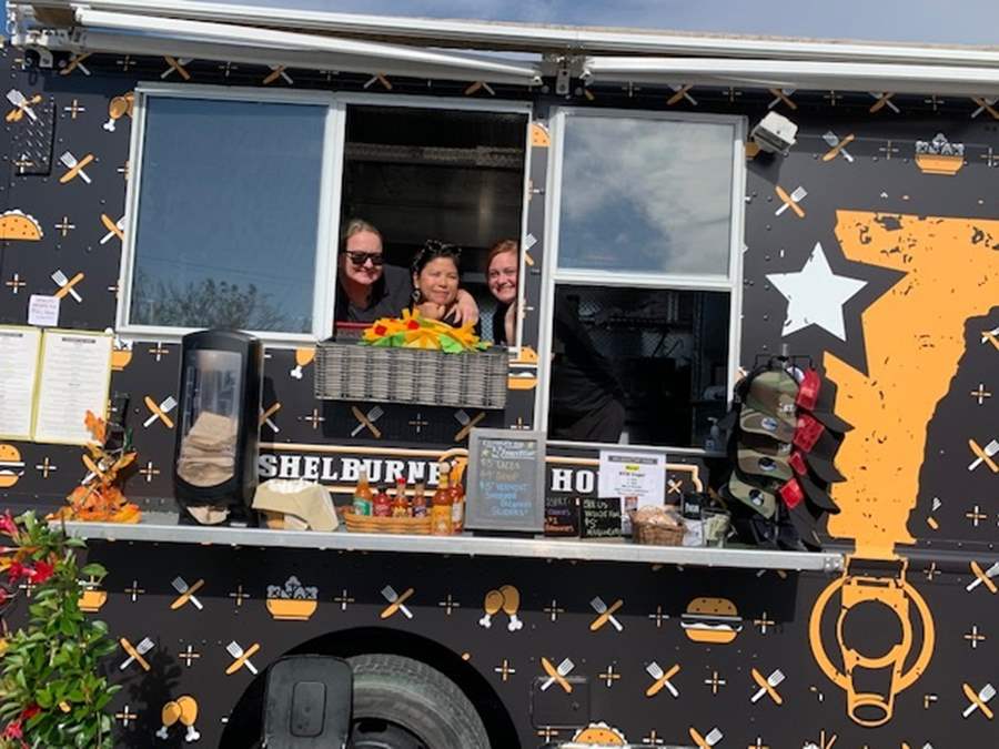 STH Food Truck with owners. Barb, Rosie & Jess 