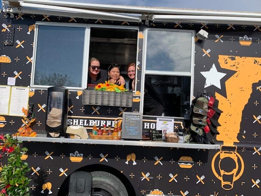 STH Food Truck with owners. Barb, Rosie & Jess
