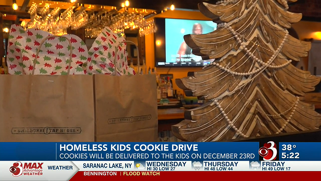 Channel 3 news photo -Cookies for a Cause