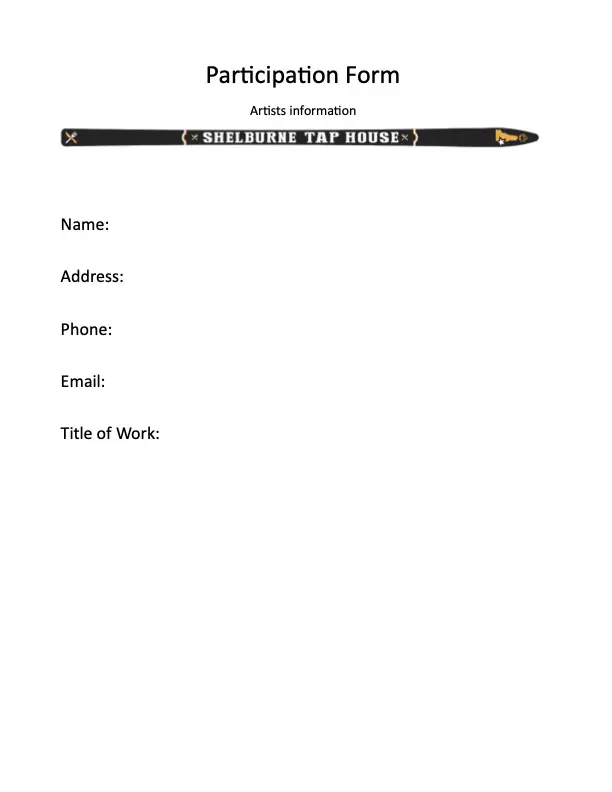 Registration form photo for ski fundraiser 