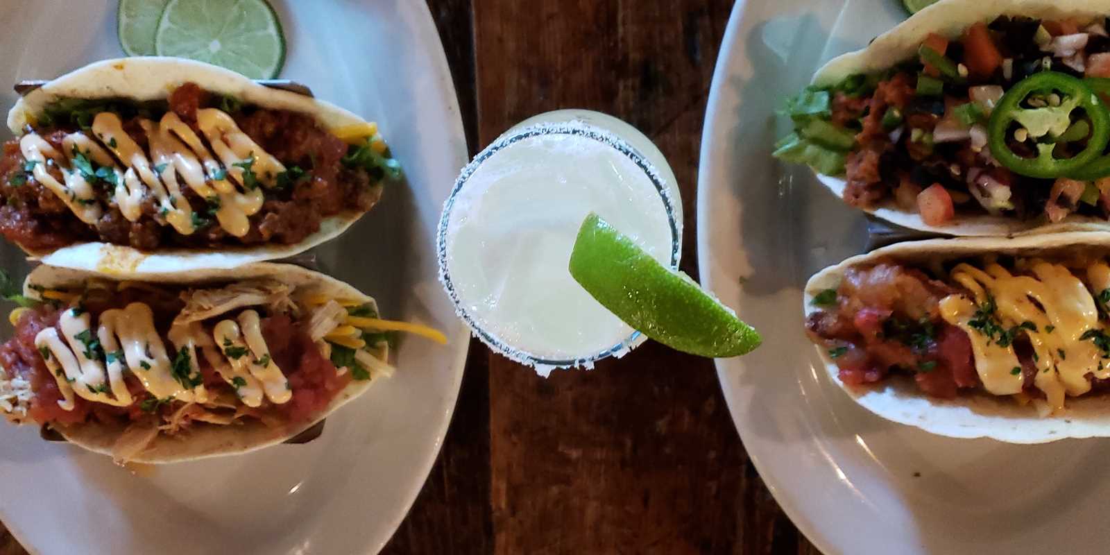 photo of Tacos and margarita 