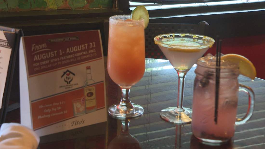 photos of drinks for cocktails for a cause