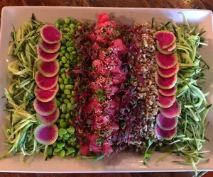 Ahi Tuna Poke Platter