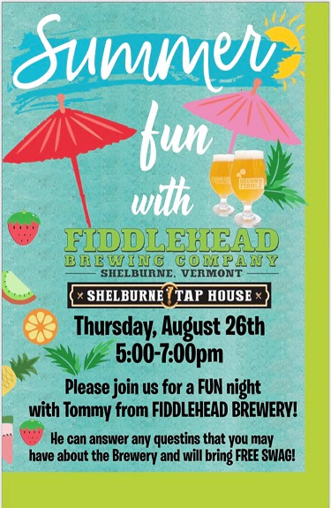 Fiddlehead event poster
