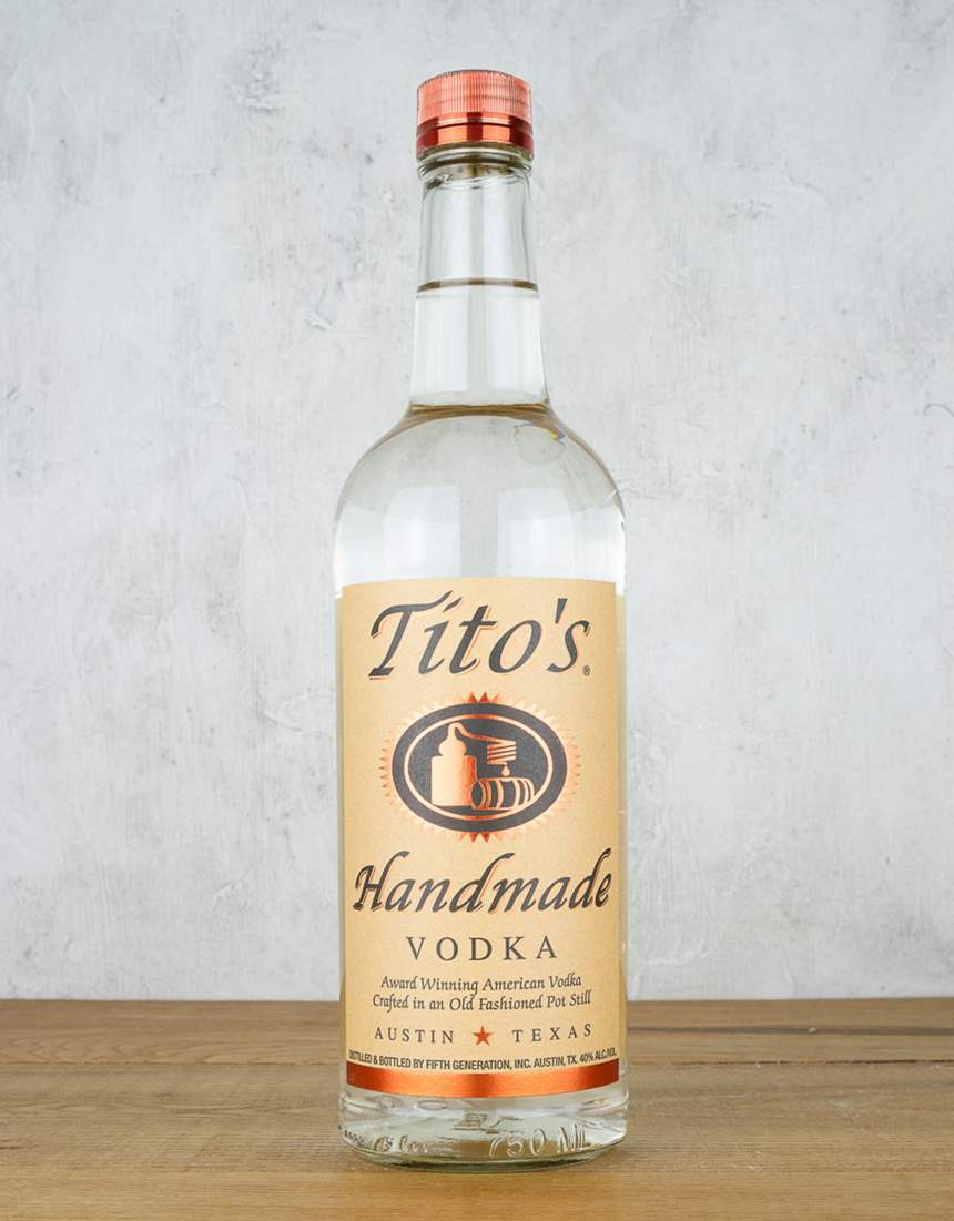 Titos bottle 
